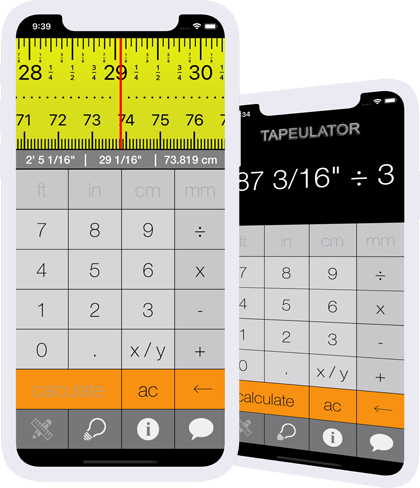 Ruler and Tape Measurement in Decimal and Fraction 